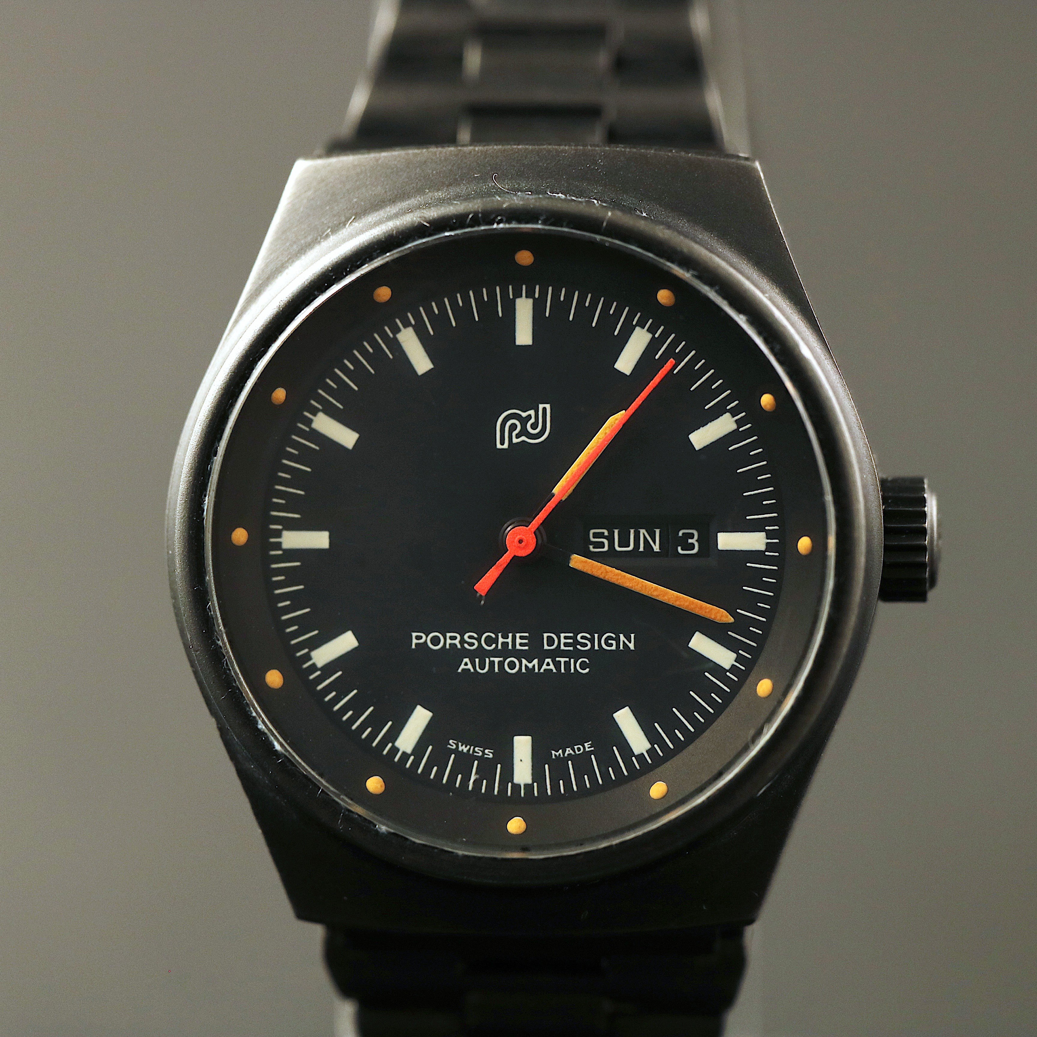 Porsche Design 7050S day/date with automatic movt in stainless