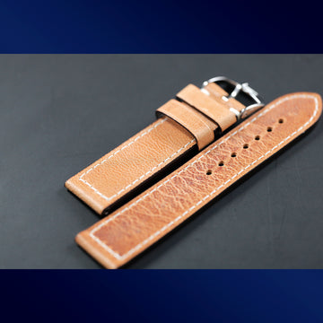Tag Heuer Brown leather strap and SS buckle with ref BC0915 – Original - New