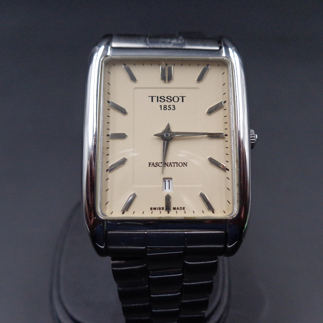 Tissot Fascination T845 – large model in stainless steel with quartz m ...