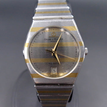 Baume & Mercier Polo with ref 5209.038 in Gold/SS with quartz movt