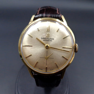 Breitling Geneve from the 1960’s in 18K yellow gold with caliber Felsa Peseux 330