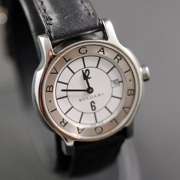 Bulgari Solotempo ST 29S in stainless steel and quartz movement