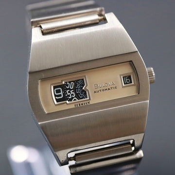 Bulova N4 Jump Hour - Automatic with cal 11 COAUD - SS - Serviced