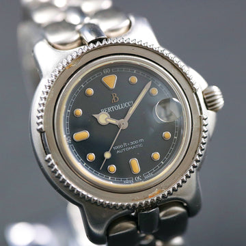Bertolucci Pulchra 1025 automatic in stainless steel – Serviced (Missing Bezel)