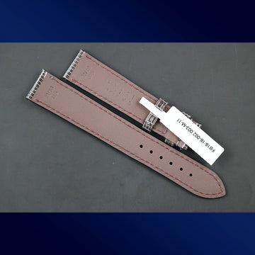 Camille Fournet brand-new anthracite lizard strap made in France