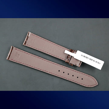 Camille Fournet brand-new dark brown alligator strap made in France