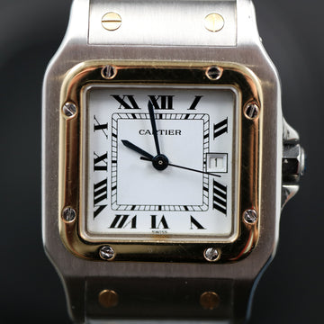 Cartier Santos Galbee 2961 two tone 18K and Stainless with automatic movement