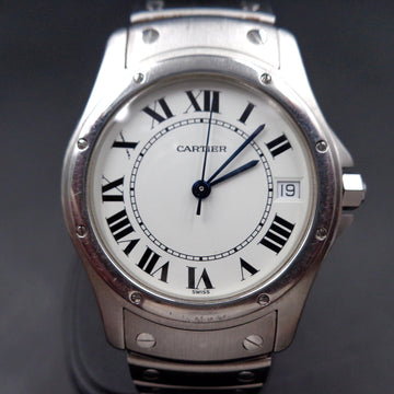 Cartier Santos Ronde automatic - Ref 1920-1 – 33mm in stainless steel