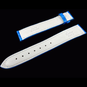 Cartier brand-new blue crocodile “Cartier Paris” strap