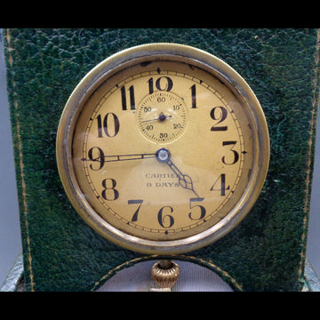 Cartier travel clock 8 days power reserve and quarter repeater function