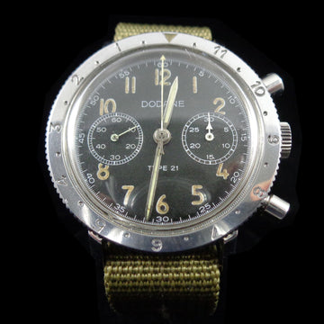 Dodane type 21 with Valjoux 231 in stainless steel