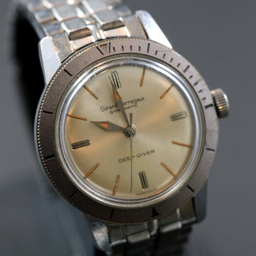 Girard Perregaux Gyromatic Deep Diver with Ref 7897 and caliber 31 - Serviced