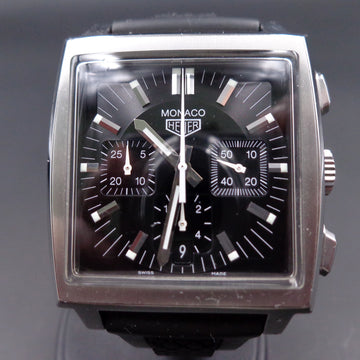 Heuer Monaco with black dial and caliber 17 – Full Set