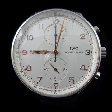 IWC – International Watch Co. – Portuguese chronograph -Reference 371445 – SS – Serviced