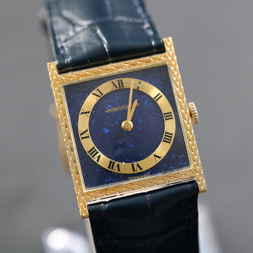 Jaeger Lecoultre Lapis Lazuli cocktail with Ref 9014 in 18K YG with movement 818/2 (Serviced)