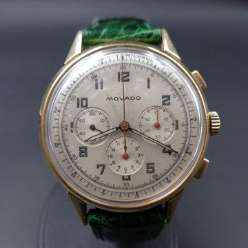 Movado M95 Chronograph in yellow gold