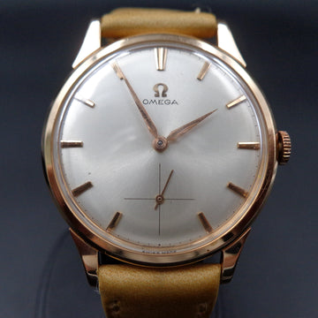Omega with reference 14707 in 18K rose gold from 1959 with caliber 267
