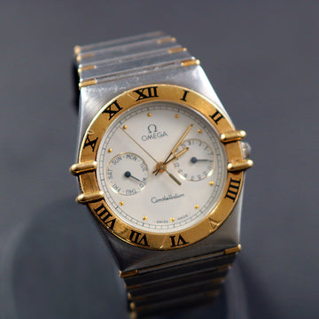Omega Constellation day date in SS and Gold with Ref 12023000 - Cal 1444