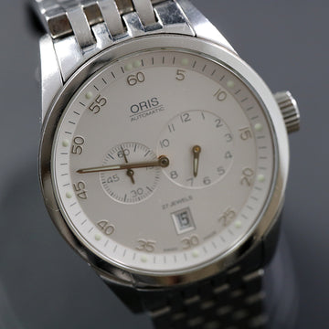 Oris XXL 7530 regulator Automatic with cal 649 in SS