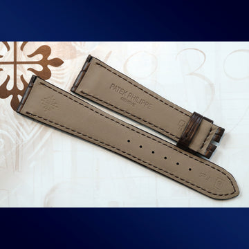 Patek Philippe brand-new brown alligator “Geneve” strap F85 - B