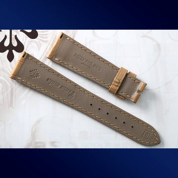 Patek Philippe brand-new brown alligator “Geneve” Cousu Main - strap B