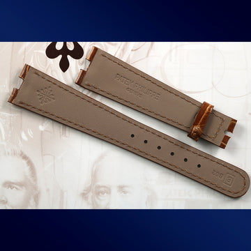 Patek Philippe brand-new brown alligator “Geneve” strap B – B02