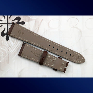 Patek Philippe brand-new brown veal “Geneve” strap F56 - B