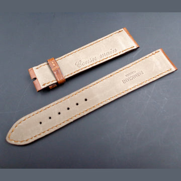 Parmigiani Fleurier brand new brown alligator strap “Cousu Main”
