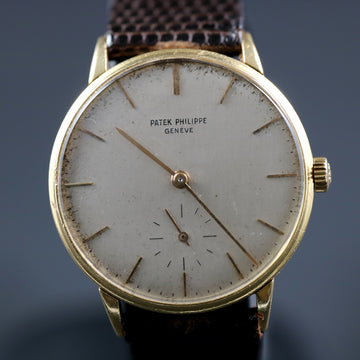 Patek Philippe 3410 in 18K yellow gold with caliber 27AM 400