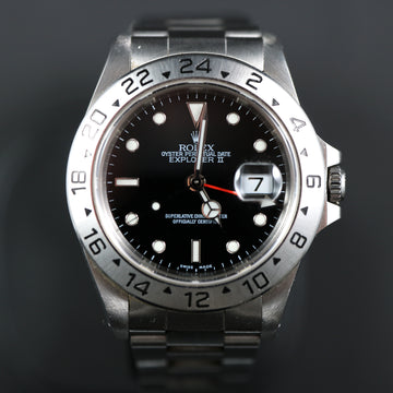 Rolex Oyster Perpetual Date Explorer II with ref 16570 in stainless steel from 1999