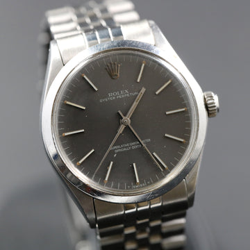 Rolex Oyster Perpetual with ref 1002 from 1972 with gray dial with caliber 1570
