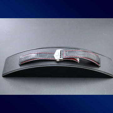 Tag Heuer buckle PC5014 with black leather strap - Original
