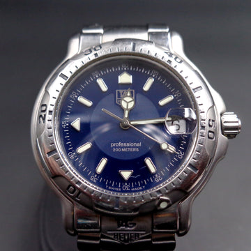 Tag Heuer Professional with Ref WH1115.K1 Serie 6000 - in stainless steel - Quartz movement