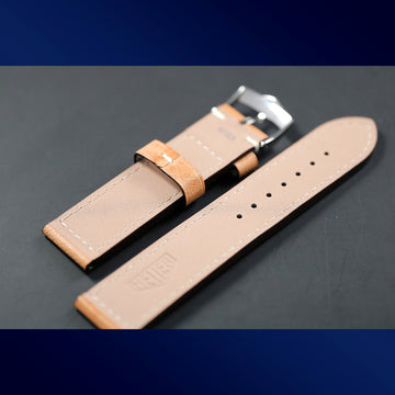 Tag Heuer Brown leather strap and SS buckle with ref BC0915 – Original - New