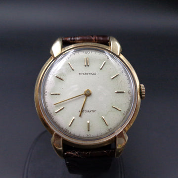 Tiffany watch in 14k solid yellow gold with caliber 220 from the 50’s