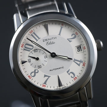 Zenith Elite Port Royal V - Ref 01/02.0451.680 in stainless steel