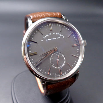 A Lange & Sohne - Saxonia with ref 216.027 in white gold with caliber L941.1 - FULL SET