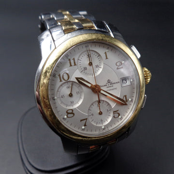 Baume & Mercier Capeland Chronograph with ref MV 045217 – 2 tons with automatic movement