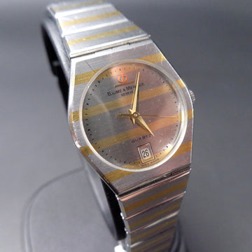 Baume & Mercier Polo with ref 5209.038 in Gold/SS with quartz movt