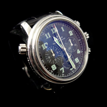 Blancpain Leman Flyback chronograph Split Second with ref 2086 in stainless steel – Serviced