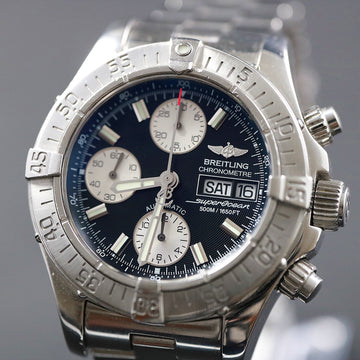 Breitling Super Ocean Chronometre - Ref A13340 - Cal 13 - Full Set - Serviced