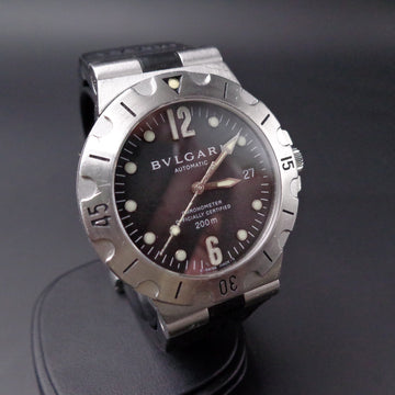 Bulgari Diagono Diver automatic SD 38 S in SS - Serviced