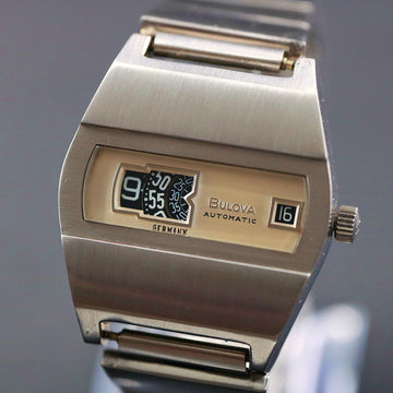 Bulova N4 Jump Hour - Automatic with cal 11 COAUD - SS - Serviced
