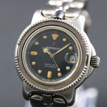 Bertolucci Pulchra 1025 automatic in stainless steel – Serviced (Missing Bezel)