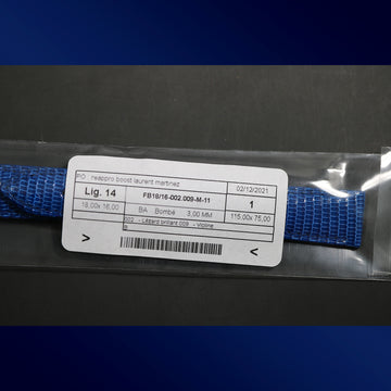 Camille Fournet brand-new blue lizard strap made in France