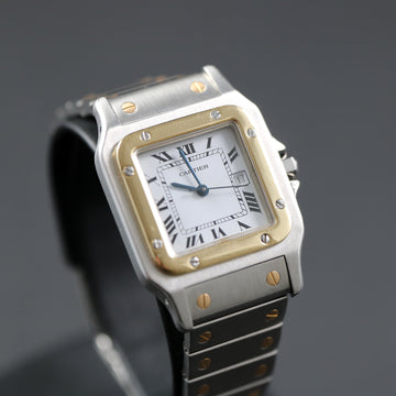 Cartier Santos Galbee 2961 two tone 18K and Stainless with automatic movement