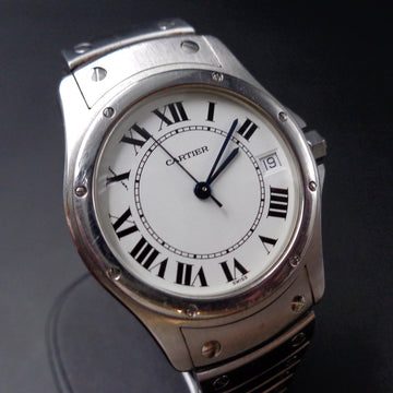 Cartier Santos Ronde automatic - Ref 1920-1 – 33mm in stainless steel