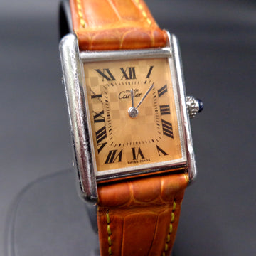 Cartier tank Must de with ref 2416 in silver 925 and quartz movt from 2002 - Full set