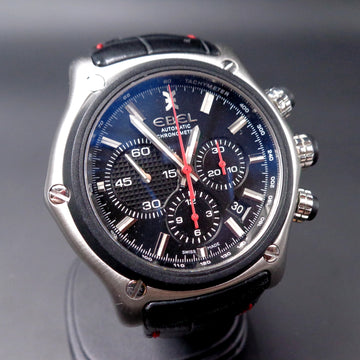 Ebel 1911 BTR Chronograph in stainless steel with caliber 137 - Full Set - Brand New