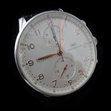 IWC – International Watch Co. – Portuguese chronograph -Reference 371445 – SS – Serviced